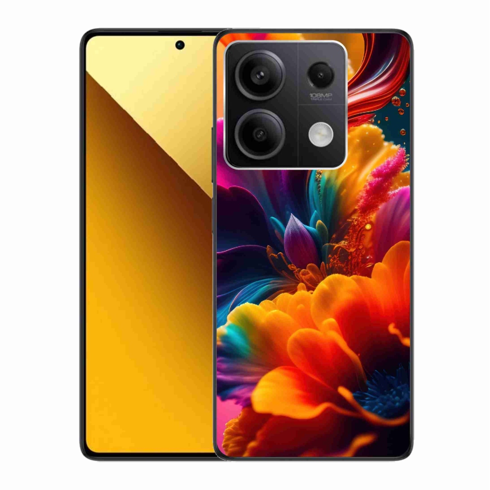 Gél borítás mmCase a Xiaomi Redmi Note 13 5G számára - absztrakt motívum 2