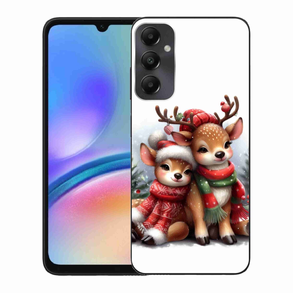 Zselés borítás mmCase Samsung Galaxy A05s készülékhez - karácsonyi rénszarvas