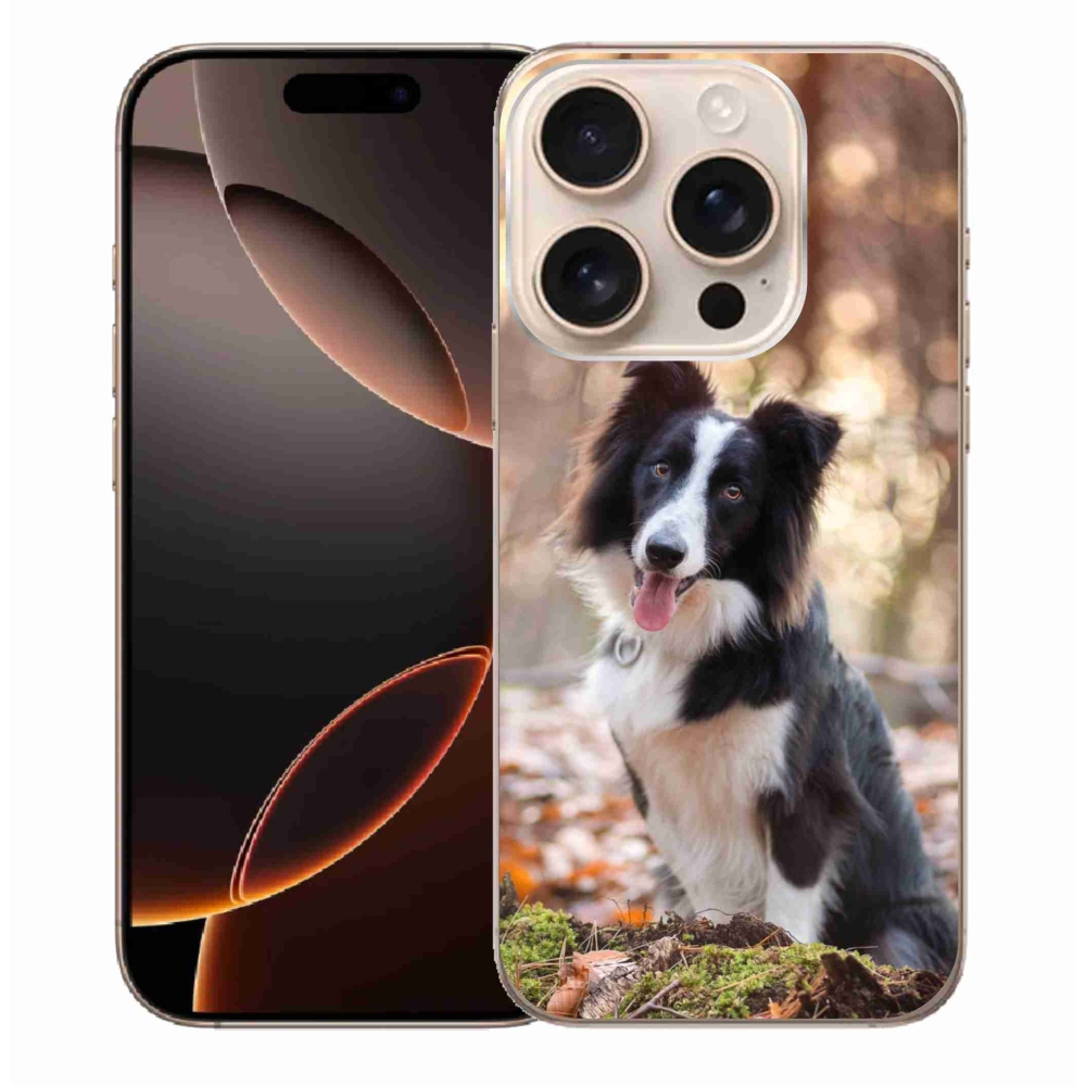 Gél tok mmCase iPhone 16 Pro Max készülékhez - border colie 1