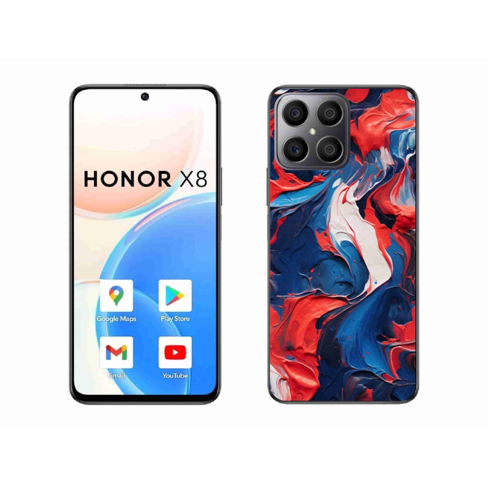 Zselés borítás mmCase a Honor X8-hoz - absztrakt motívum 7