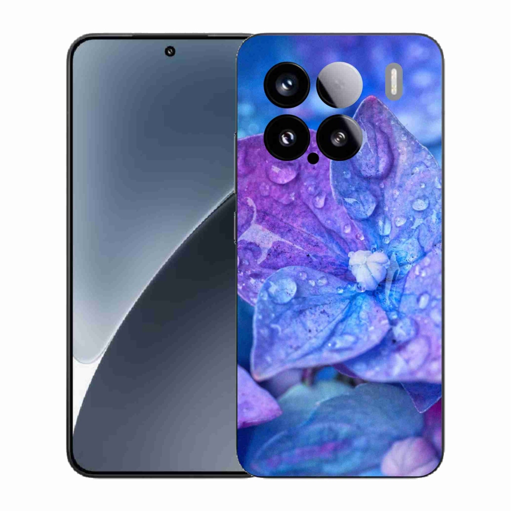 Gél borító mmCase a Xiaomi 15-öshöz - lila virág