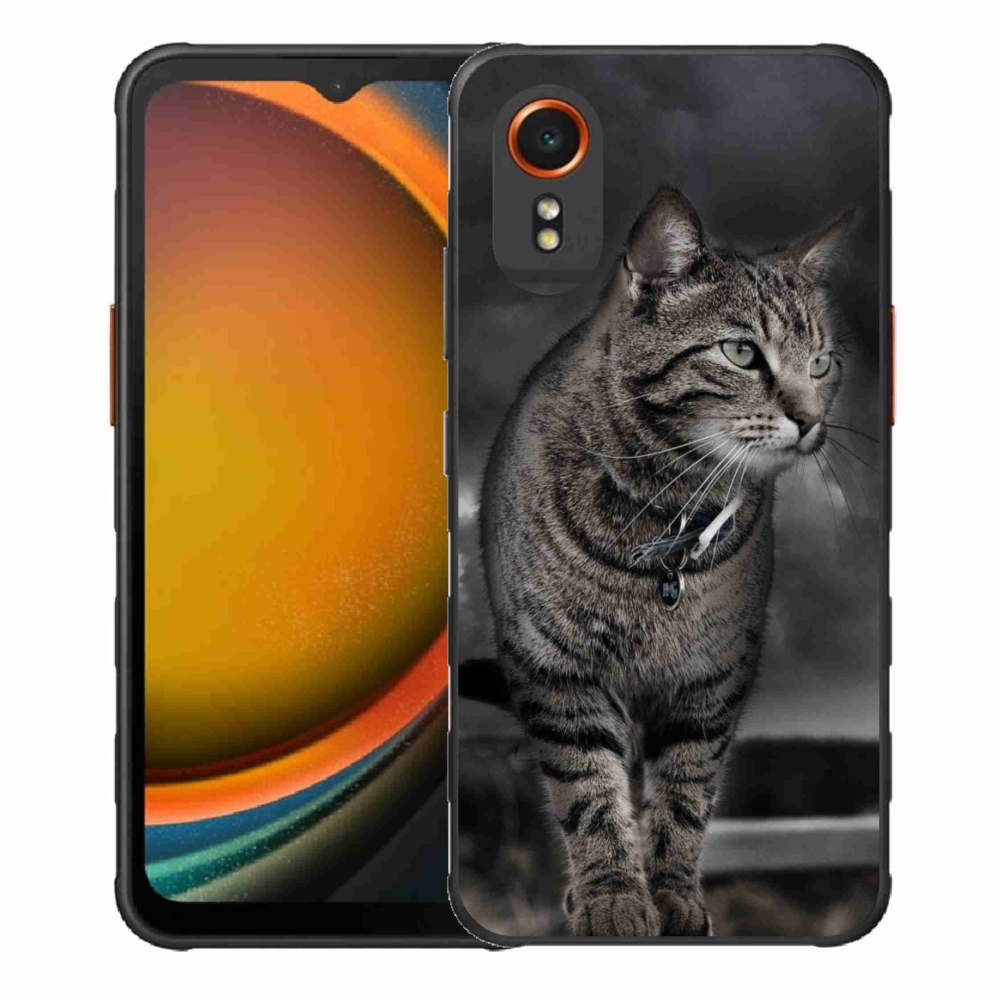 Zselés borítás mmCase Samsung Galaxy Xcover 7 - macska