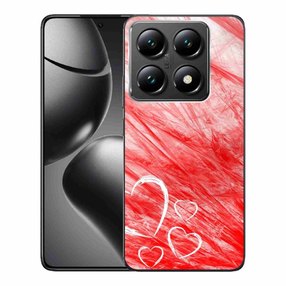 Gél borítás mmCase a Xiaomi 14T Pro-hoz - szív