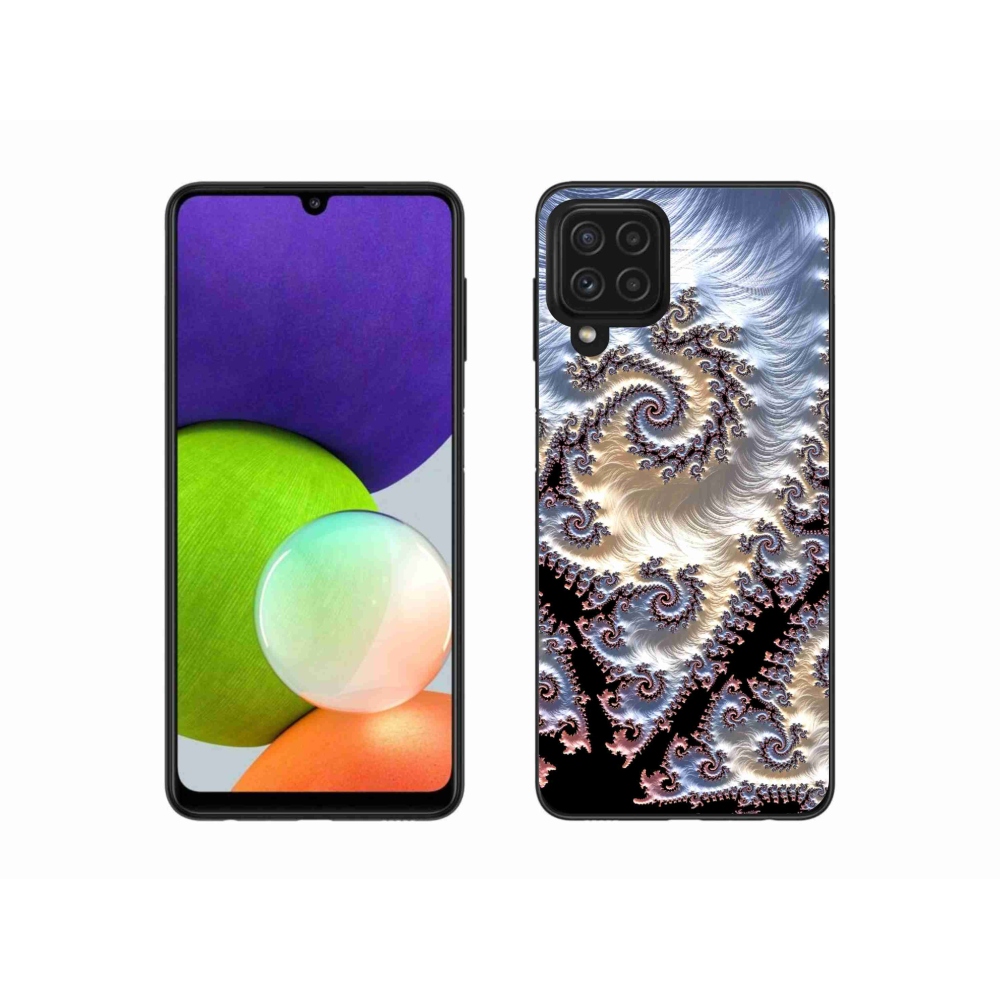 Gél borítás mmCase Samsung Galaxy A22 4G - absztrakt motívum 22