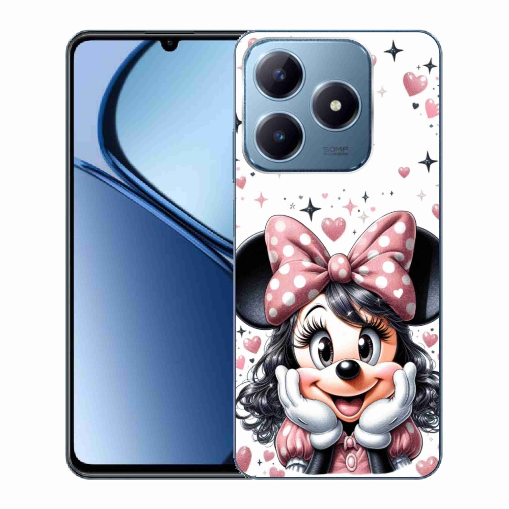 Zselés borítás mmCase a Realme C63 készülékhez - minnie