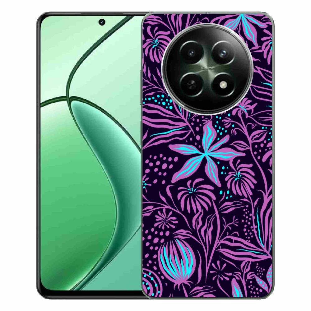 Zselés borítás mmCase a Realme 12 5G/12x 5G számára - virágok 2