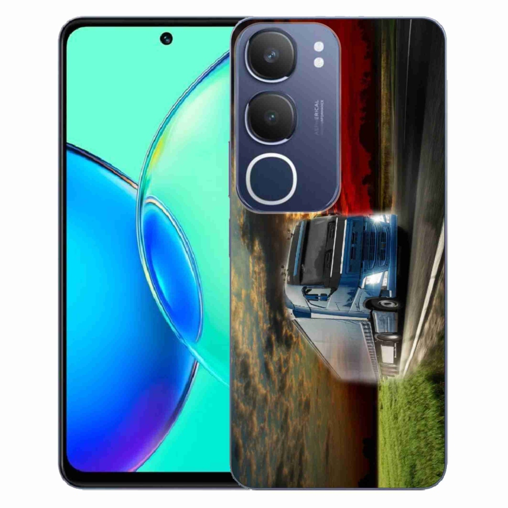 Gél borító mmCase a Vivo Y19s készülékhez - teherautó 4