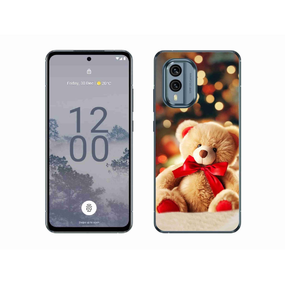 Zselés borítás mmCase a Nokia X30 5G készülékhez - mackó