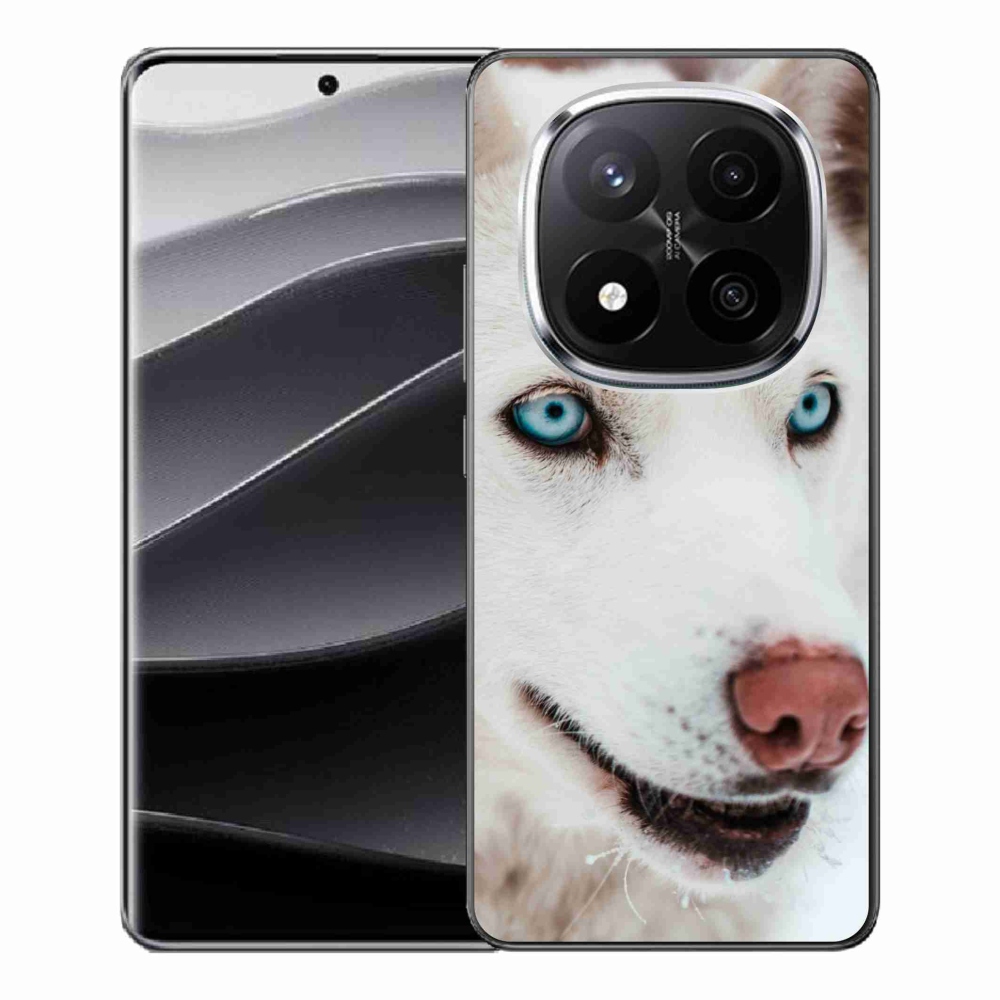 Gél borítás mmCase a Xiaomi Redmi Note 14 Pro+ 5G számára - kutyaszemmel nézve