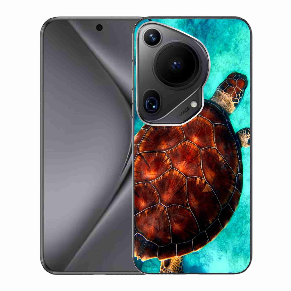 Gél borítás mmCase a Huawei Pura 70 Ultra készülékhez - teknősbéka