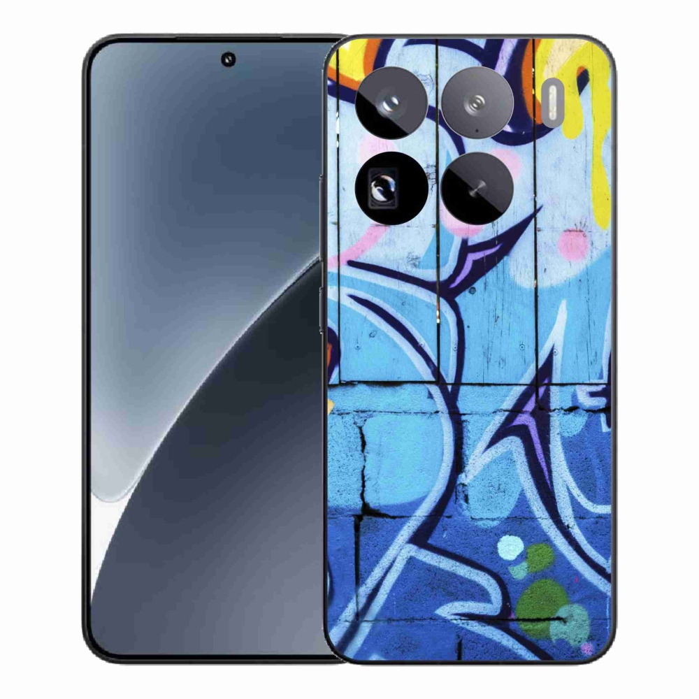 Gél borítás mmCase a Xiaomi 15 Pro számára - graffiti