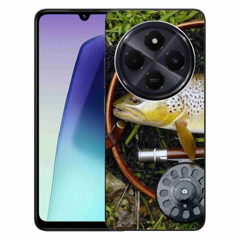 Gél tok mmCase a Xiaomi Redmi 14C/Poco C75-hez - pisztráng 2