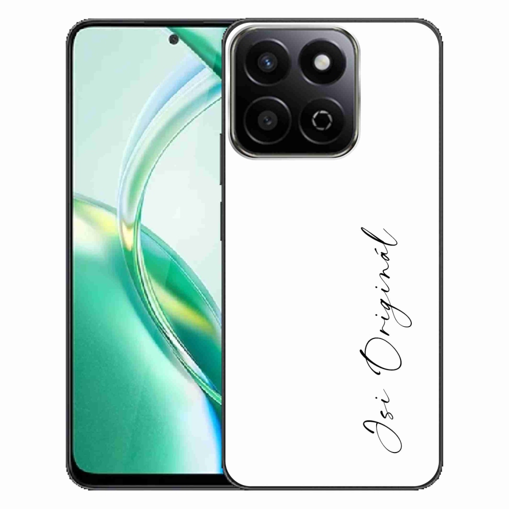 Gél borító mmCase a Honor 200 Smart 5G számára - te vagy az eredeti fehér háttér