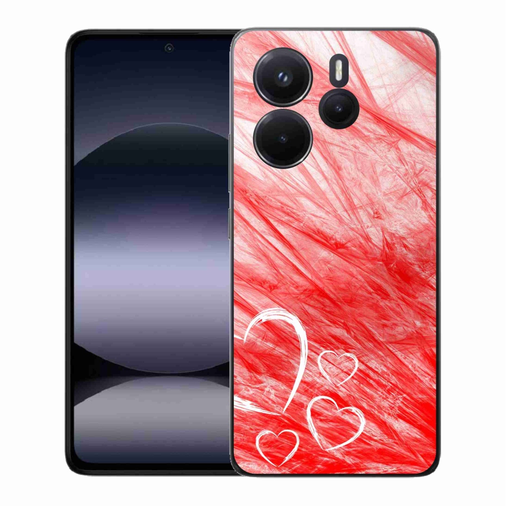 Gél borító mmCase a Xiaomi Redmi Note 14-hez - szív