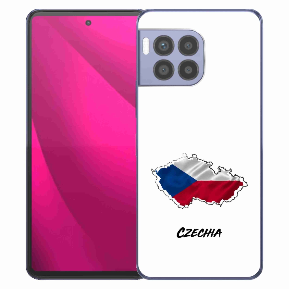 Zselés borítás mmCase a T-Mobile T Phone 2 Pro készülékhez - Csehország fehér háttér