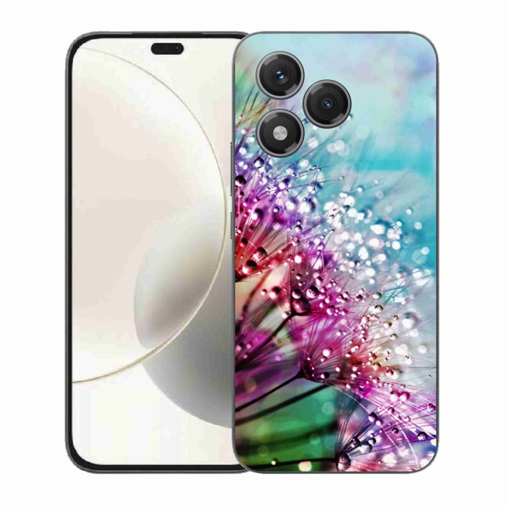 Zselés borító mmCase a Honor 400 Lite-hoz - színes virágok