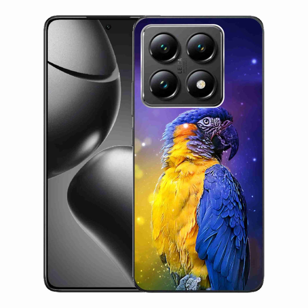 Gél tok mmCase a Xiaomi 14T-hez - parrot ara 1