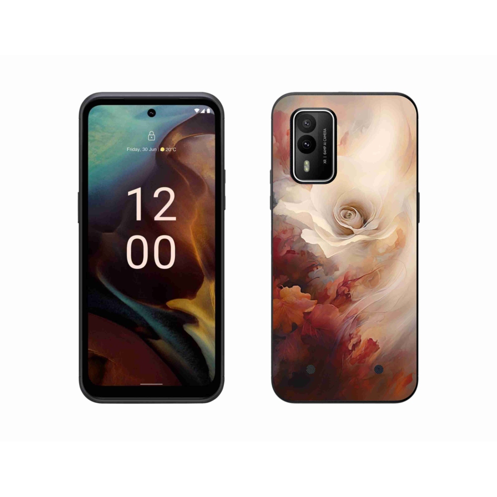 Zselés borítás mmCase a Nokia XR21 készülékhez - absztrakt motívum 9