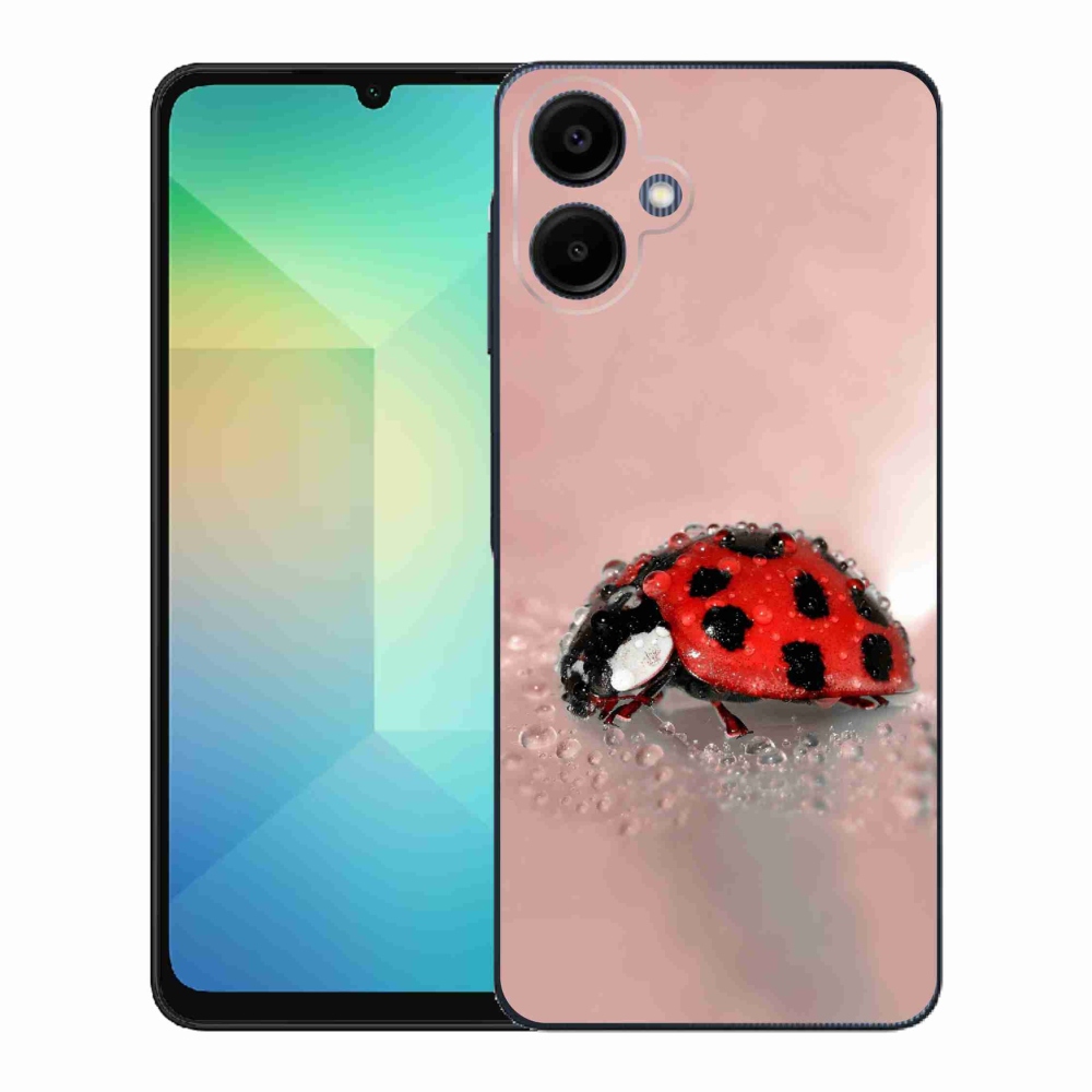 Zselés borítás mmCase Samsung Galaxy A06 4G - katicabogárhoz