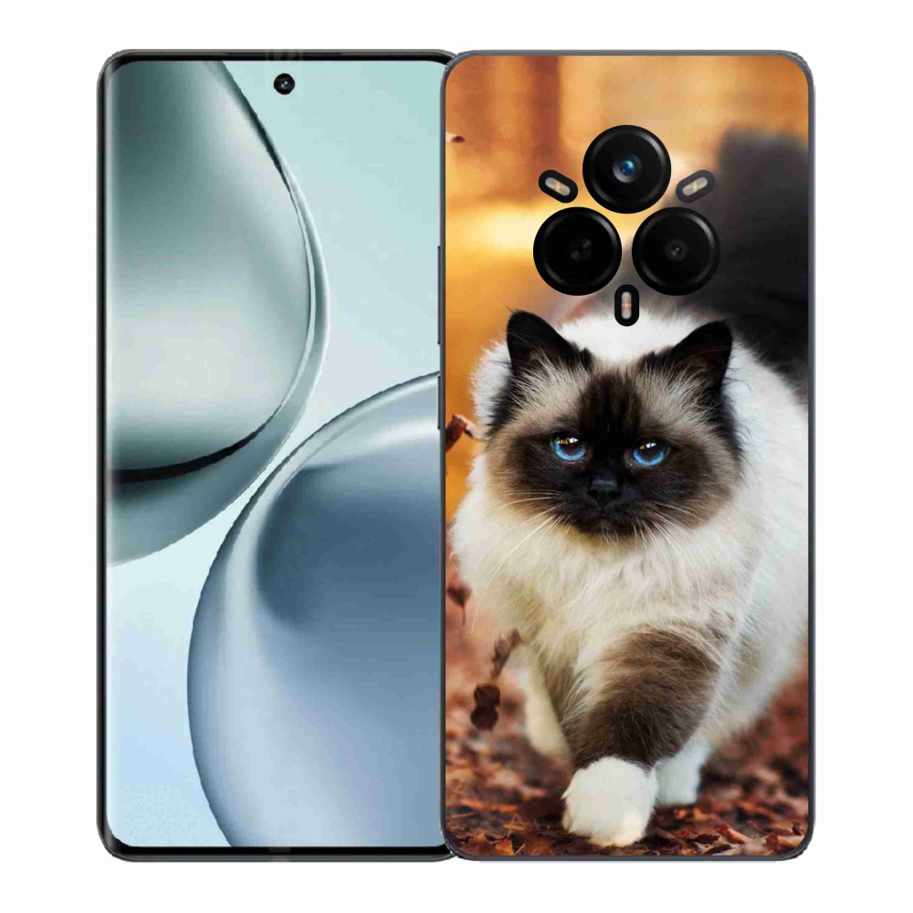 Zselés borítás mmCase a Realme 14 Pro 5G készülékhez - macska