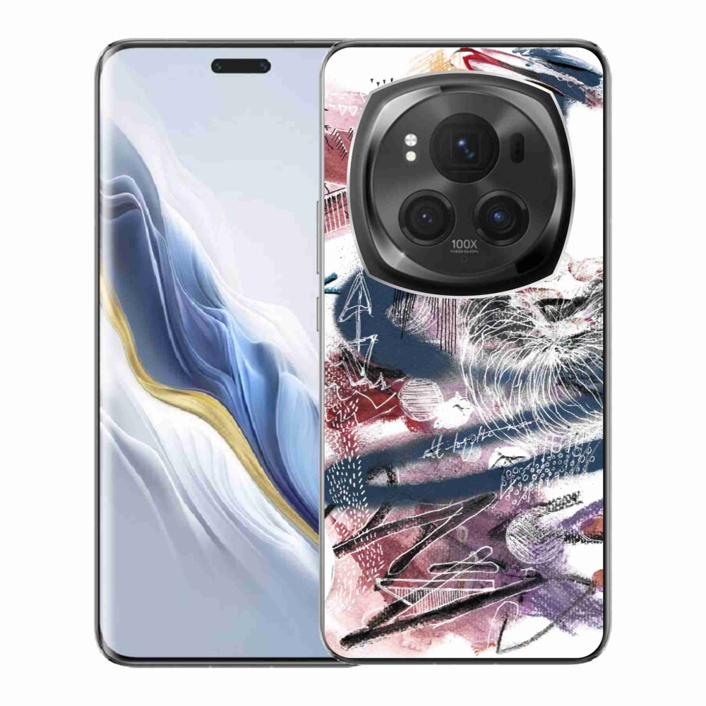 Gél borítás mmCase a Honor Magic 6 Pro 5G számára - absztrakt motívum 28