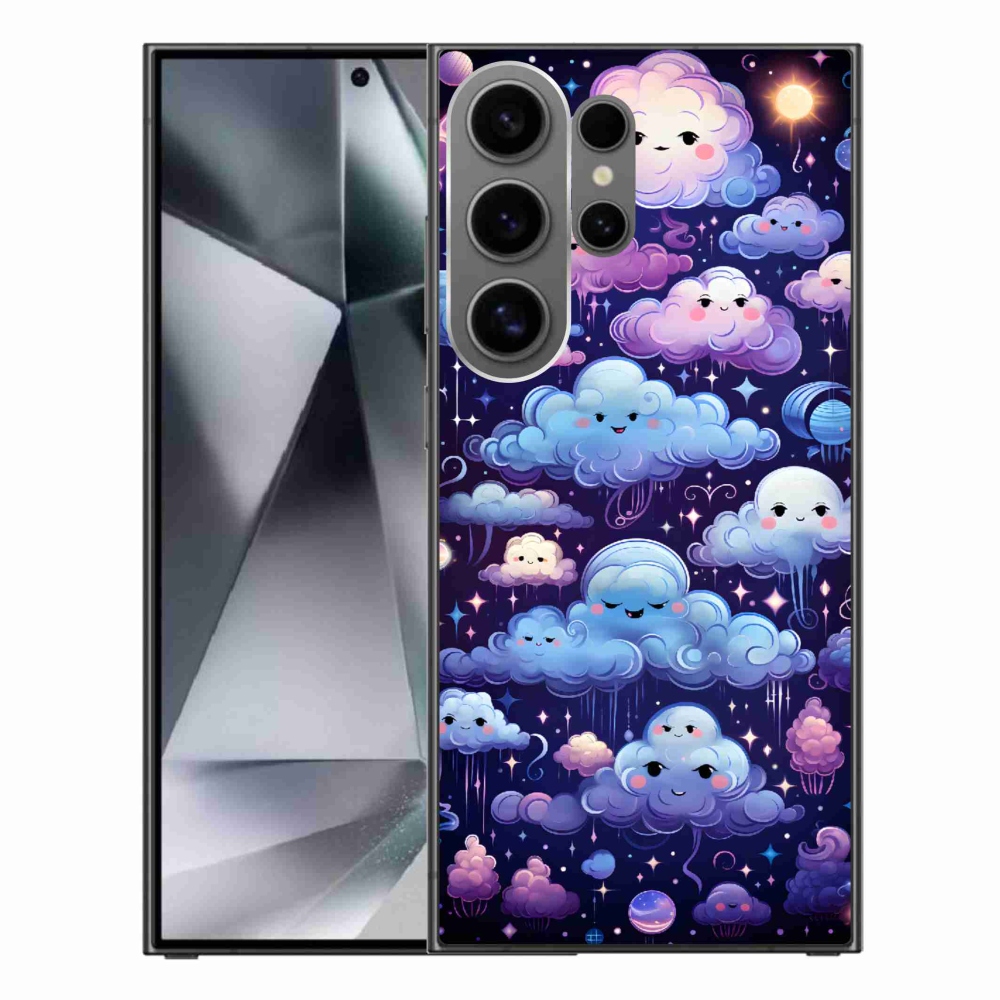 Zselés borítás mmCase Samsung Galaxy S24 Ultra - felhők