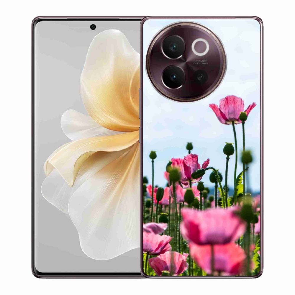 Gél borítás mmCase a Vivo V40 Lite 5G készülékhez - mákos színű