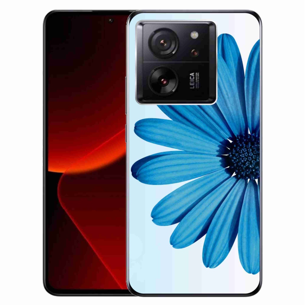 Gél tok mmCase a Xiaomi 13T/13T Pro készülékhez - kék színű margaréta
