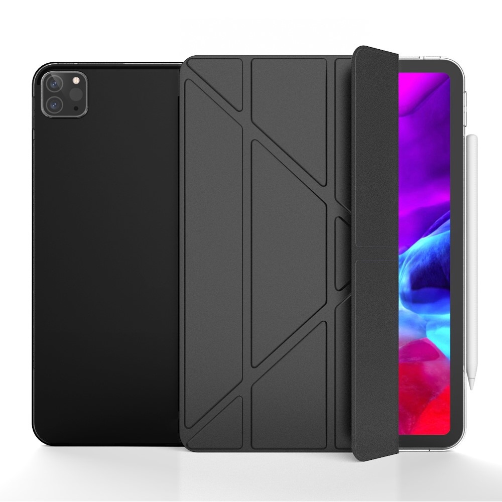 Origami intelligens pozicionáló tok iPad Air 13 (2024)/(2025) - fekete