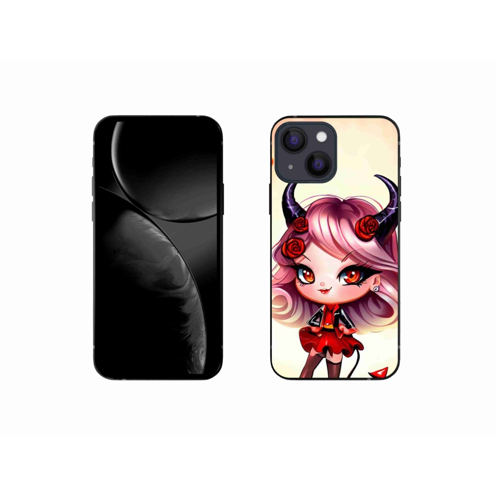 Gél borítás mmCase iPhone 13 mini 5.4 - rajzfilm ördöghöz