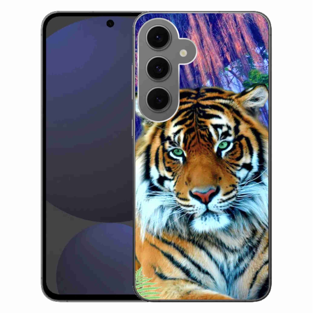Gél tok mmCase Samsung Galaxy S24 FE készülékhez - tigris