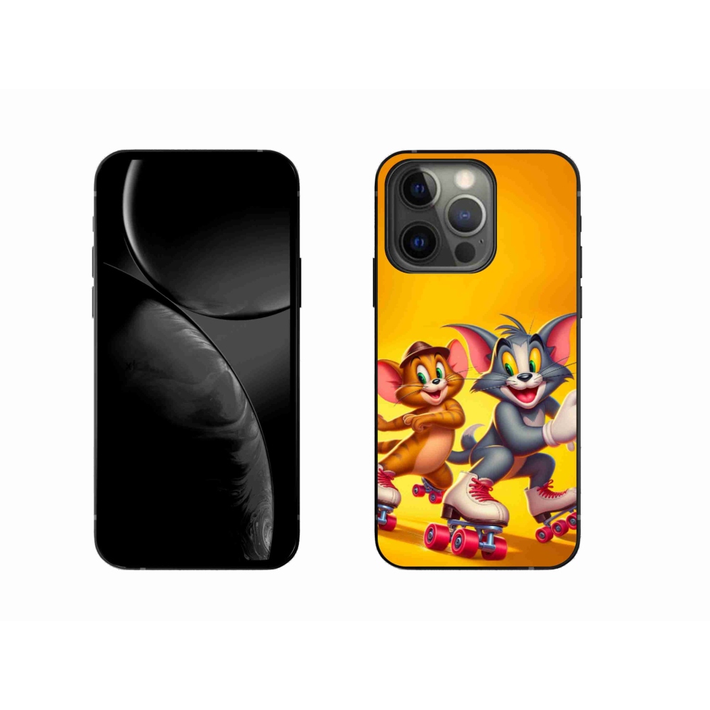 Zselés borítás mmCase iPhone 13 Pro 6.1 készülékhez - tom a jerry