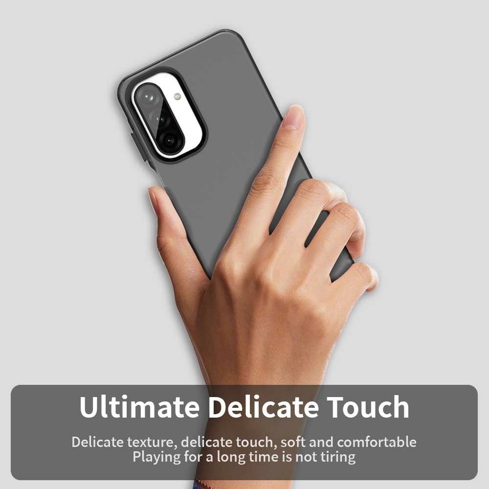 Candy matt zselés tok Samsung Galaxy A26 5G - fekete