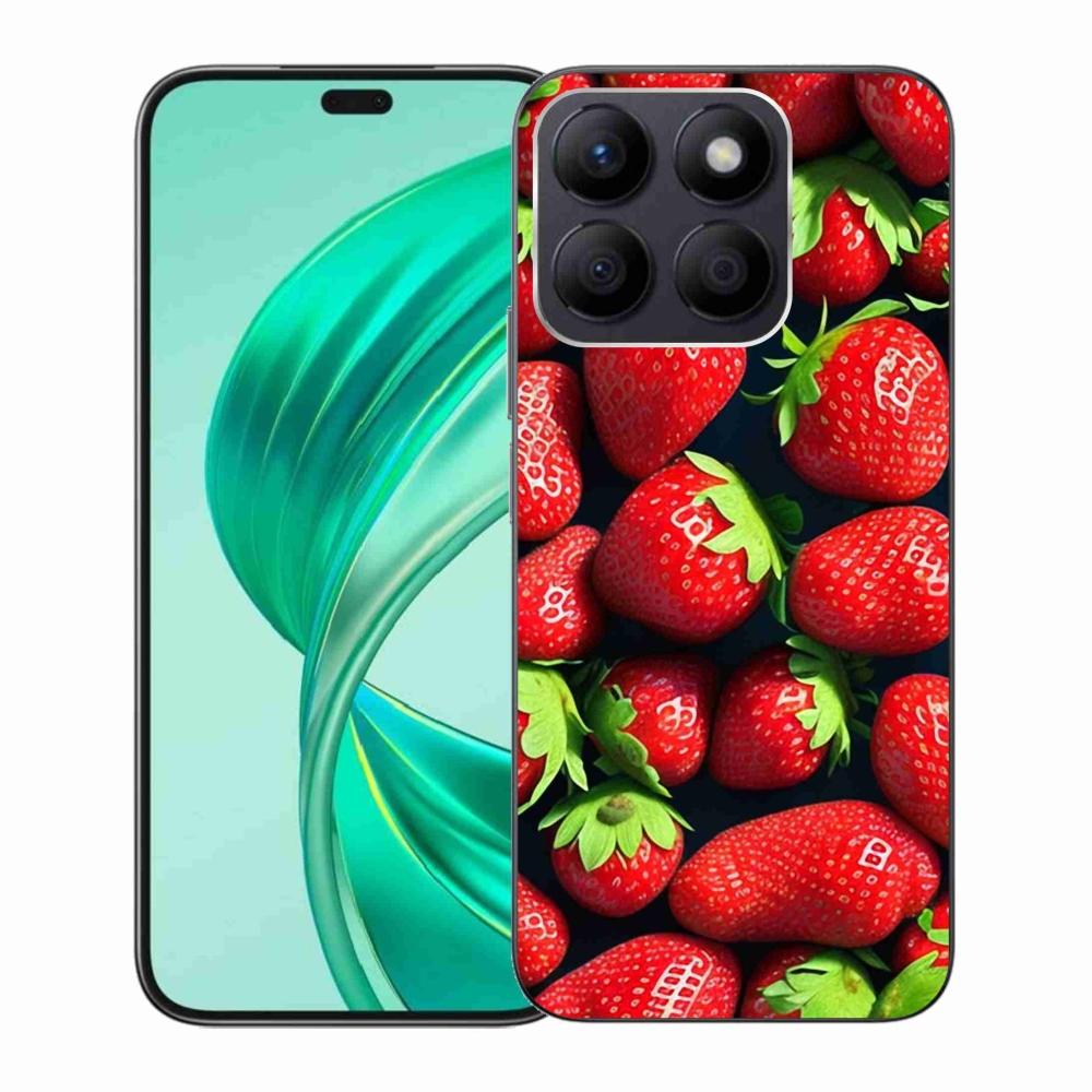 Zselés borítás mmCase a Honor X8b készülékhez - eper