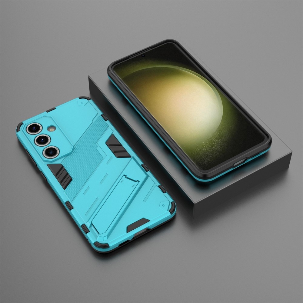 Tartós borítás Samsung Galaxy S24 FE készülékhez - világoskék színben