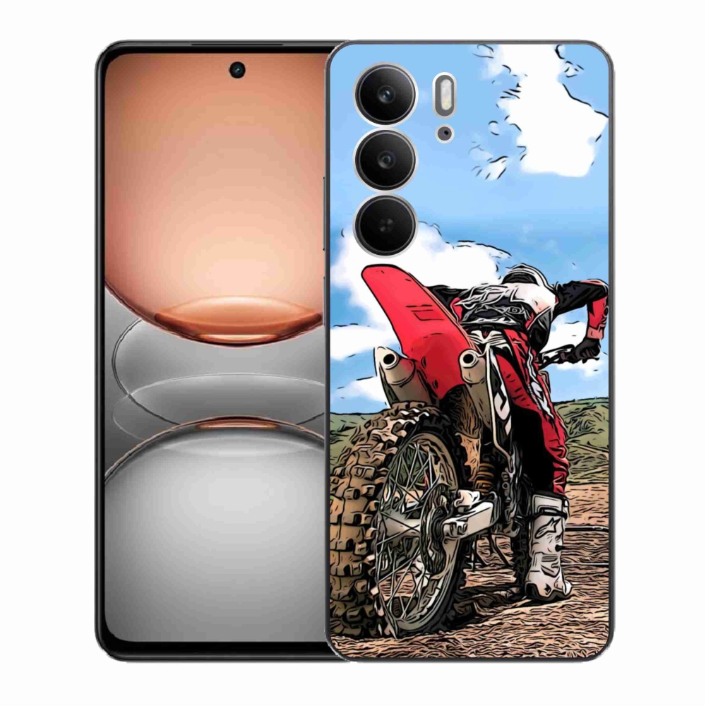 Gél borítás mmCase a Realme C75-hez - moto