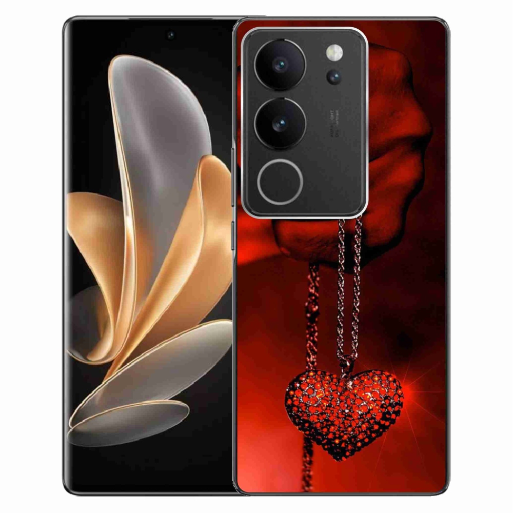 Gél borítás mmCase a Vivo V29 5G-hez - nyaklánc