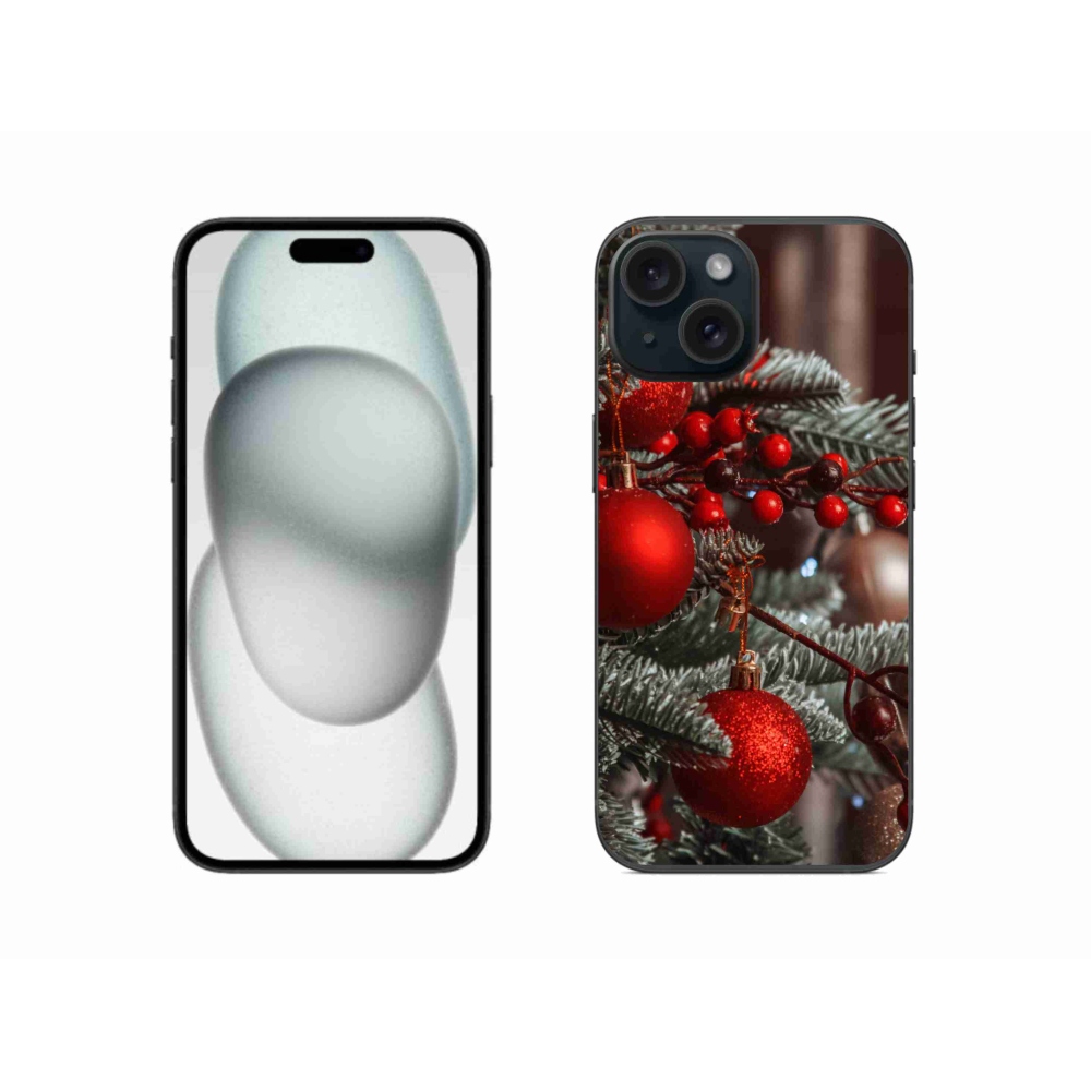 Gél borítás mmCase iPhone 15 készülékhez - Karácsonyi dekorációk 2