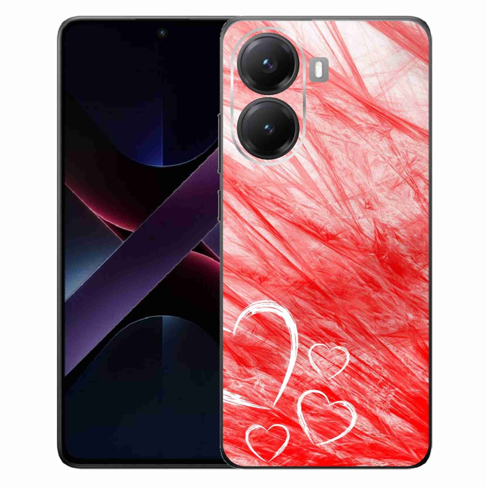 Gél borítás mmCase a Xiaomi Poco X7 Pro 5G-hez - szív