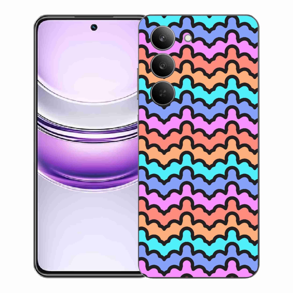 Gél borítás mmCase a Realme 14x 5G készülékhez - absztrakt motívum 30