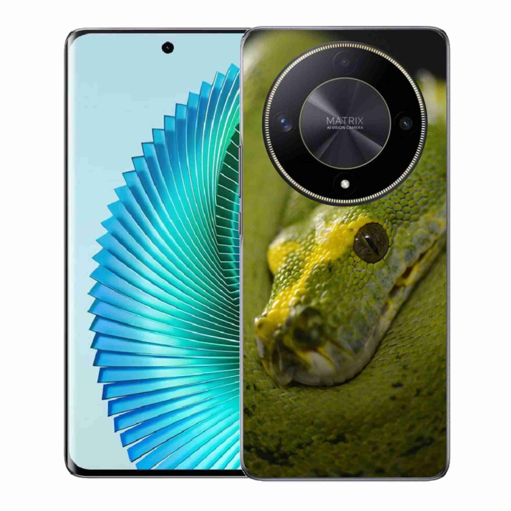 Zselés borítás mmCase a Honor Magic 6 Lite 5G számára - kígyó 2