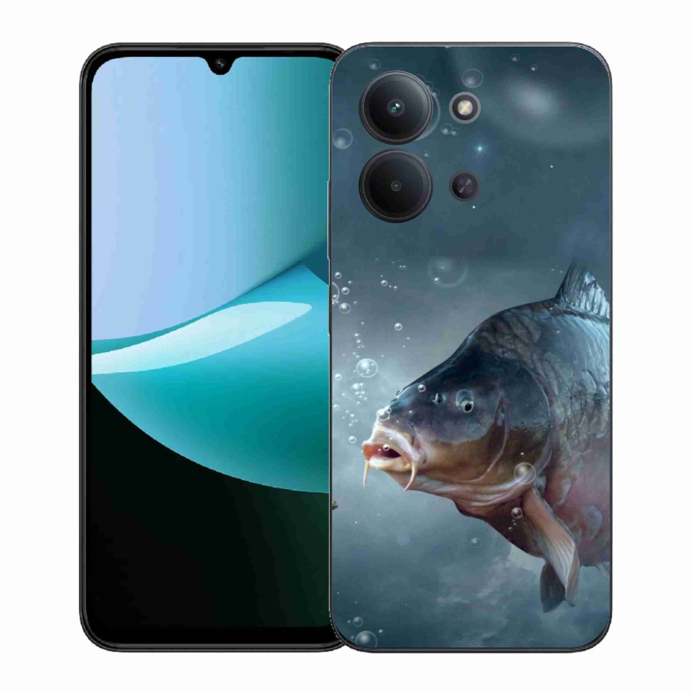 Gél borítás mmCase a Xiaomi Redmi 15C 4G (171mm)/Poco C85 4G (171mm) - ponty és buborékok