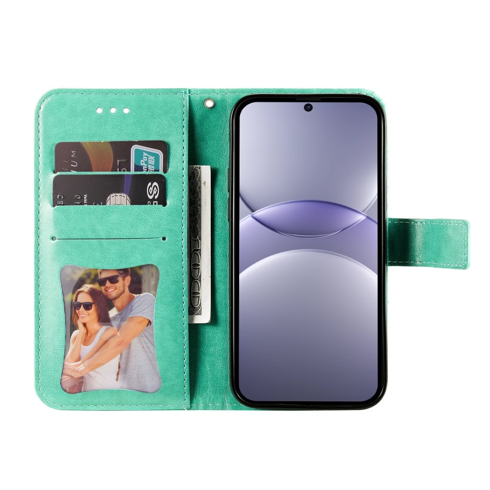 Mandala könyvtáska Huawei Nova 13 5G - teal - teal