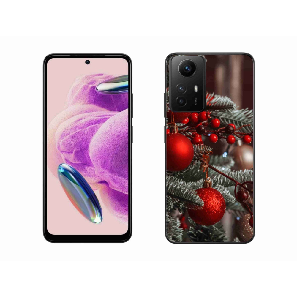 Gél borító mmCase a Xiaomi Redmi Note 12S-hez - karácsonyi dekorációk 2