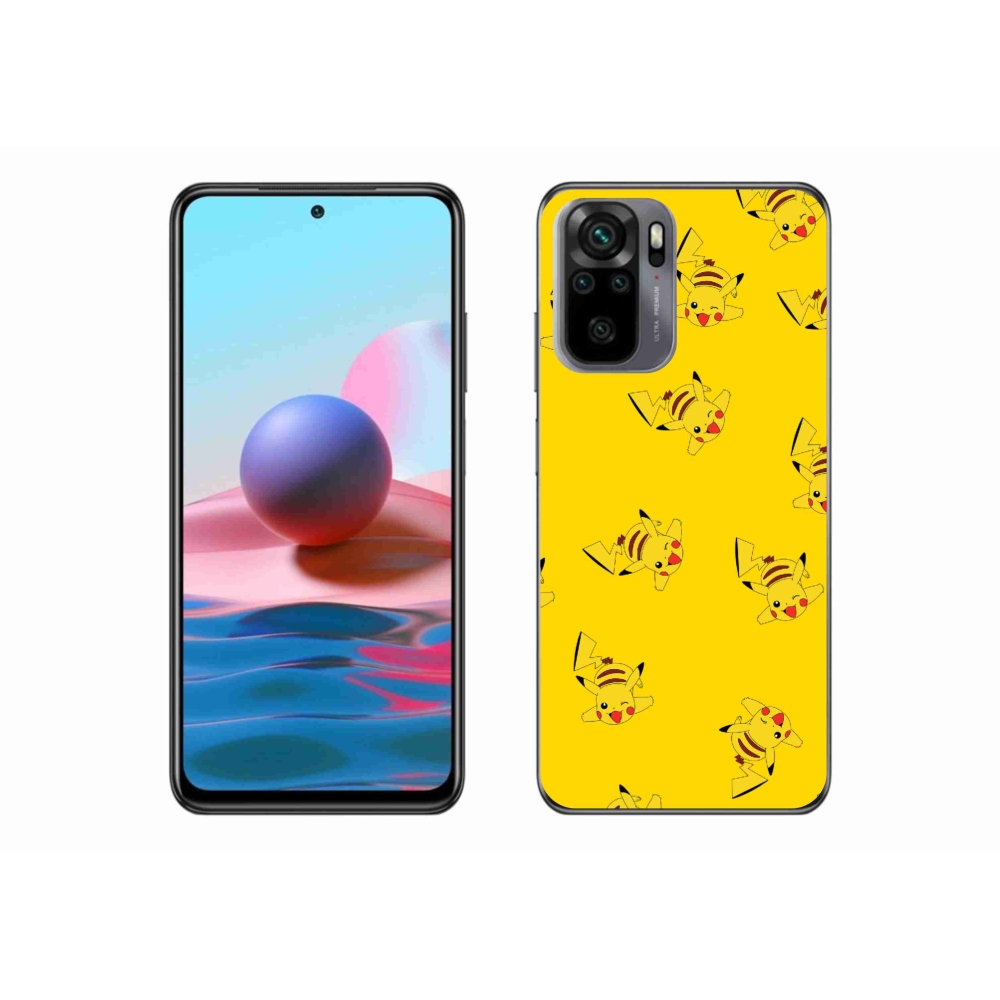 Gél borítás mmCase a Xiaomi Redmi Note 10S-hez - pikachu