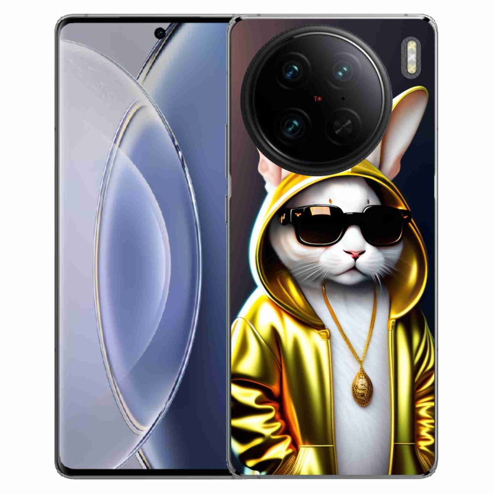 Zselés borítás mmCase a Vivo X90 Pro-hoz - cat boss