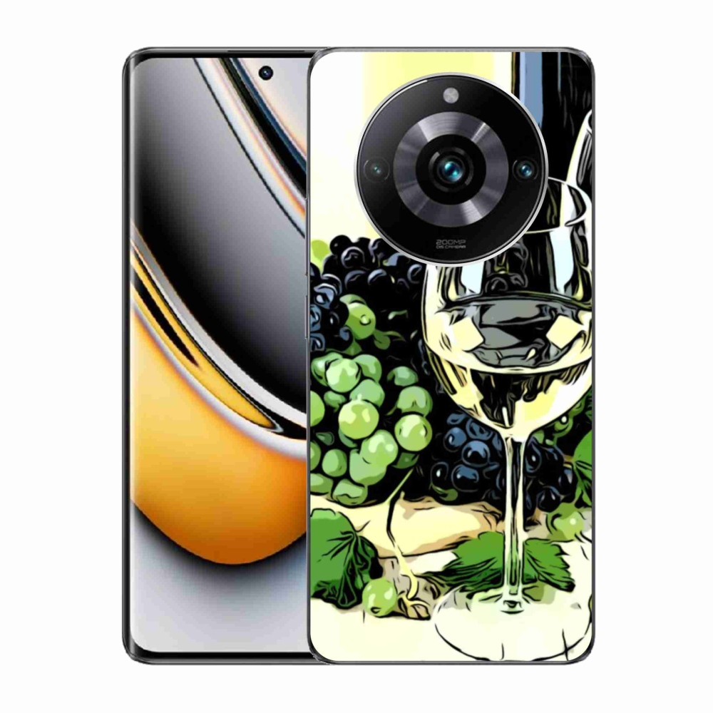 Zselés borítás mmCase a Realme 11 Pro/11 Pro+ készülékhez - borospohár