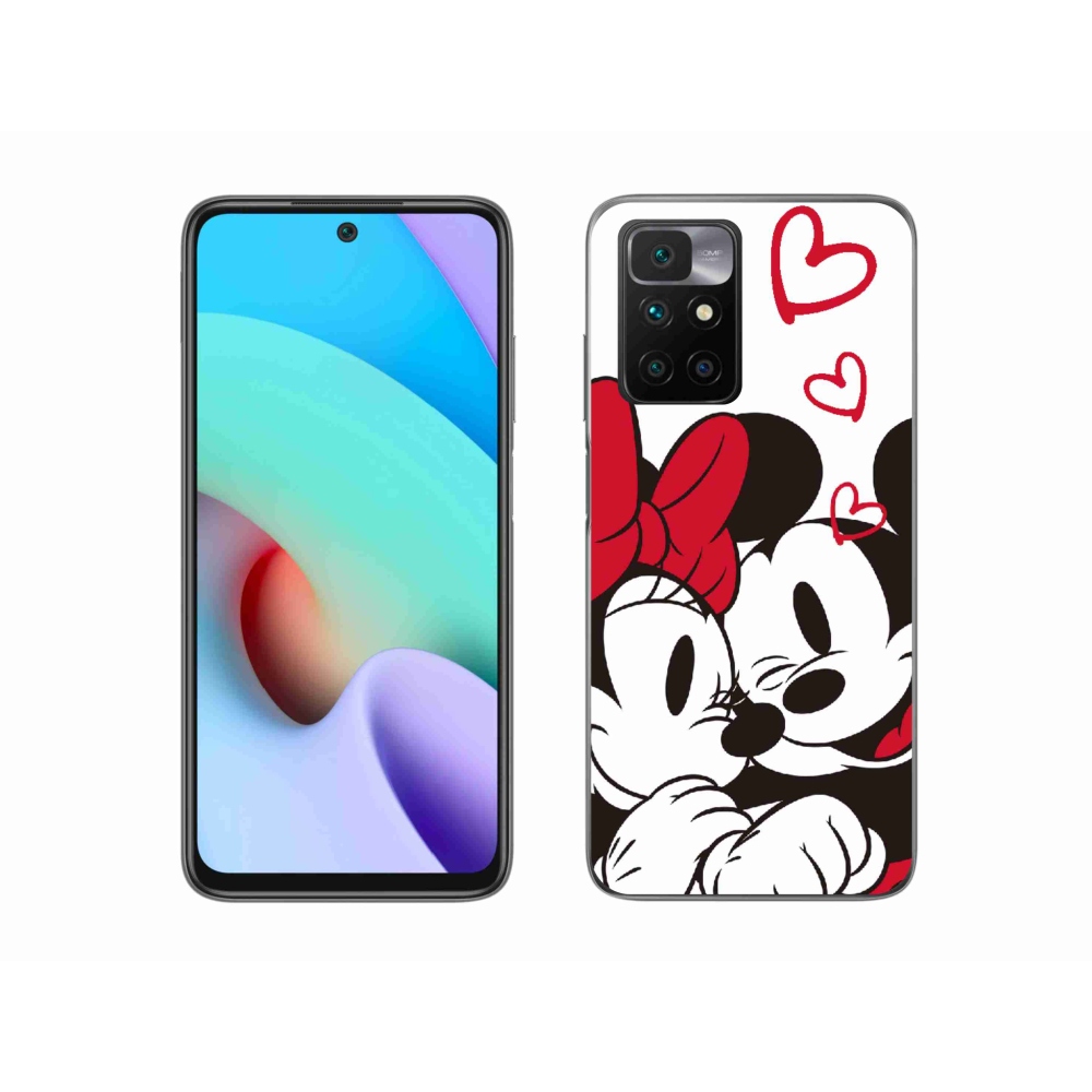 Zselés borítás mmCase a Xiaomi Redmi 10/Redmi 10 (2022) - minnie és mickey