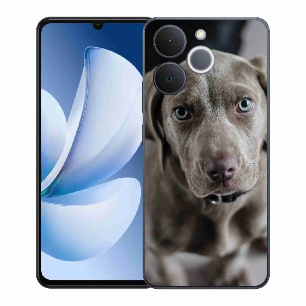 Zselés borítás mmCase a Realme Note 70T készülékhez - Weimaraner