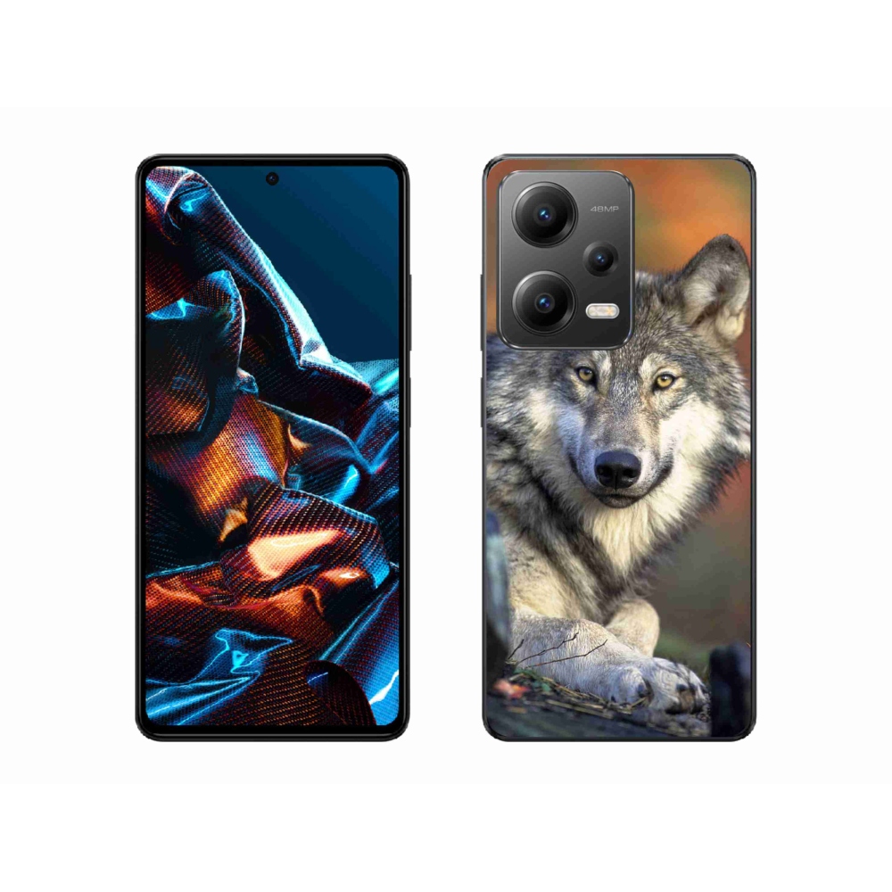 Gél tok mmCase a Xiaomi Redmi Note 12 Pro 5G-hez - farkas